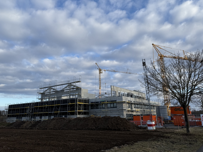 Rundumflug um die Baustelle Rundumflug um die Baustelle